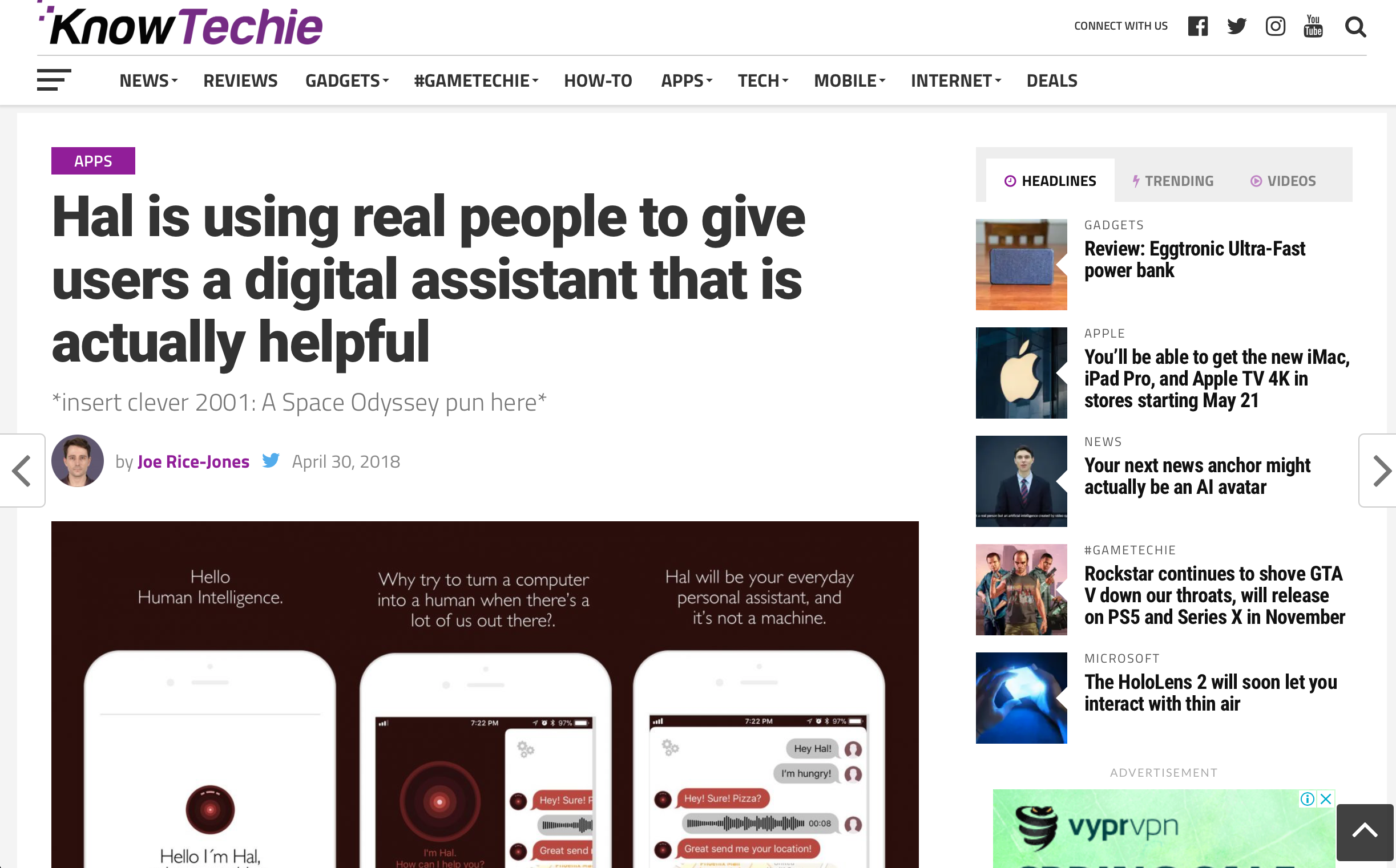 Hal is using real people to give users a digital assistant that is actually helpful