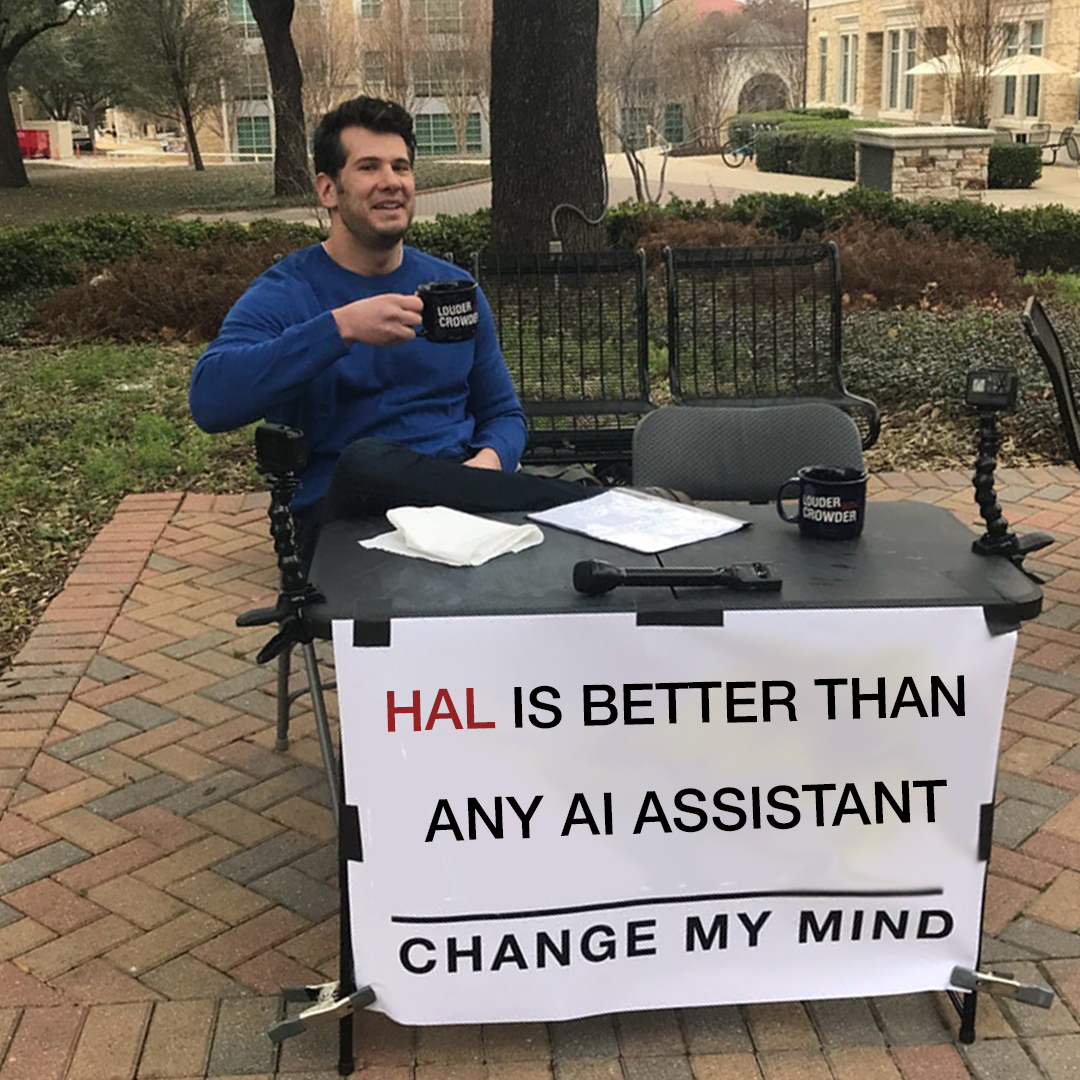 Actually, you can’t change my mind